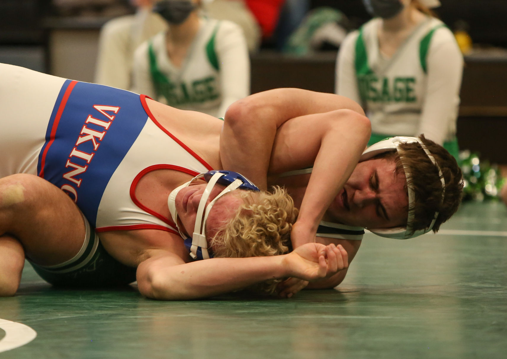 Top of Iowa - Osage boys wrestling - Muller
